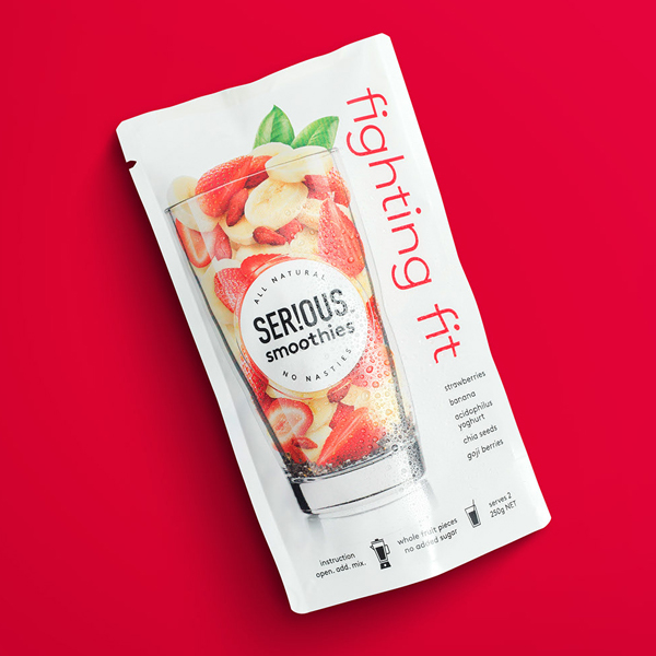 水果冰沙包装设计