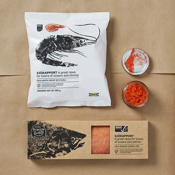 MSC海鲜包装设计