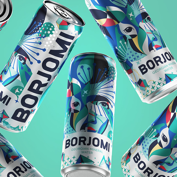 Borjomi冬季2019限量版包装设计