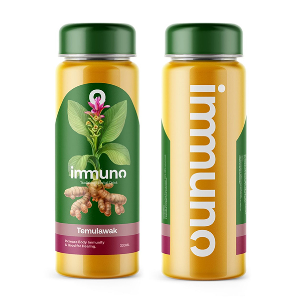 immunity饮料包装设计