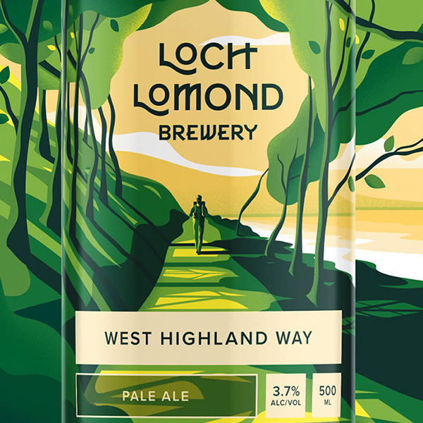 Loch Lomond Brewery饮料包装设计